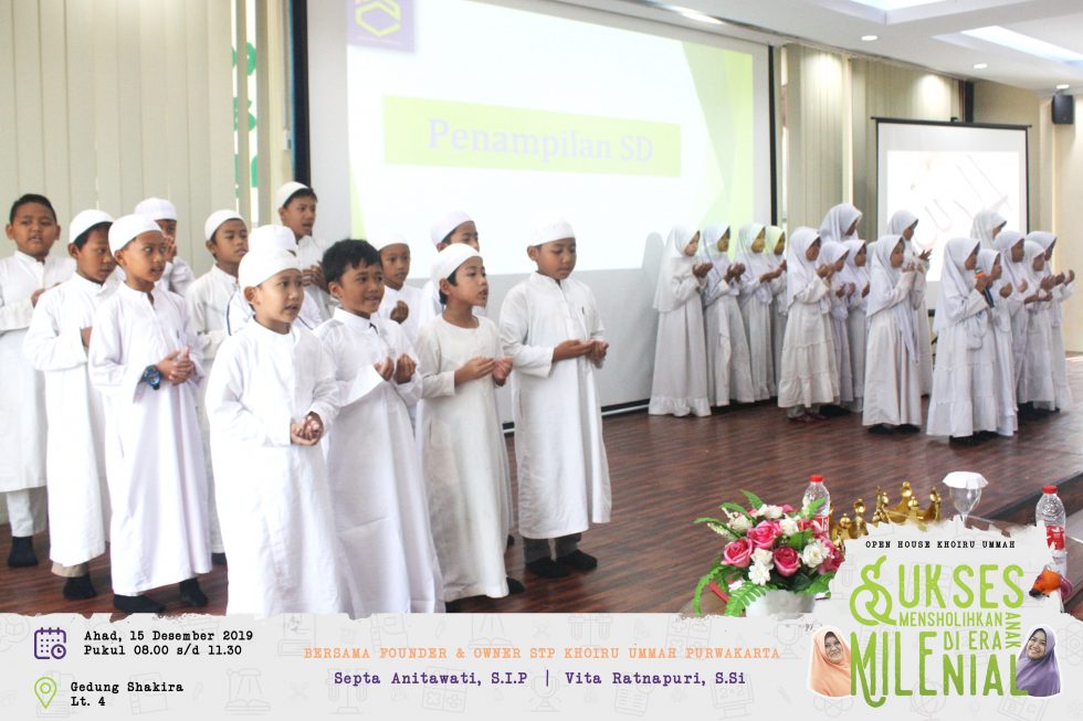 NANGIS MELIHAT SISWA SISWI KHOIRU UMMAH TINGKAT SD MENYANYIKAN LAGU INI